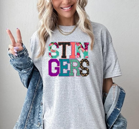 Stingers DTF Transfer Design Bev