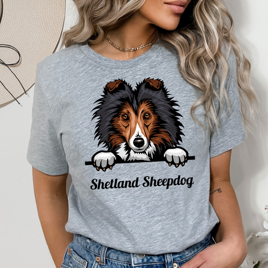 Shetland Sheepdog DTF Transfer Design