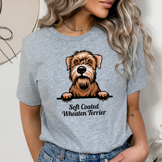 Soft coated Wheaten Terrier DTF Transfer Design