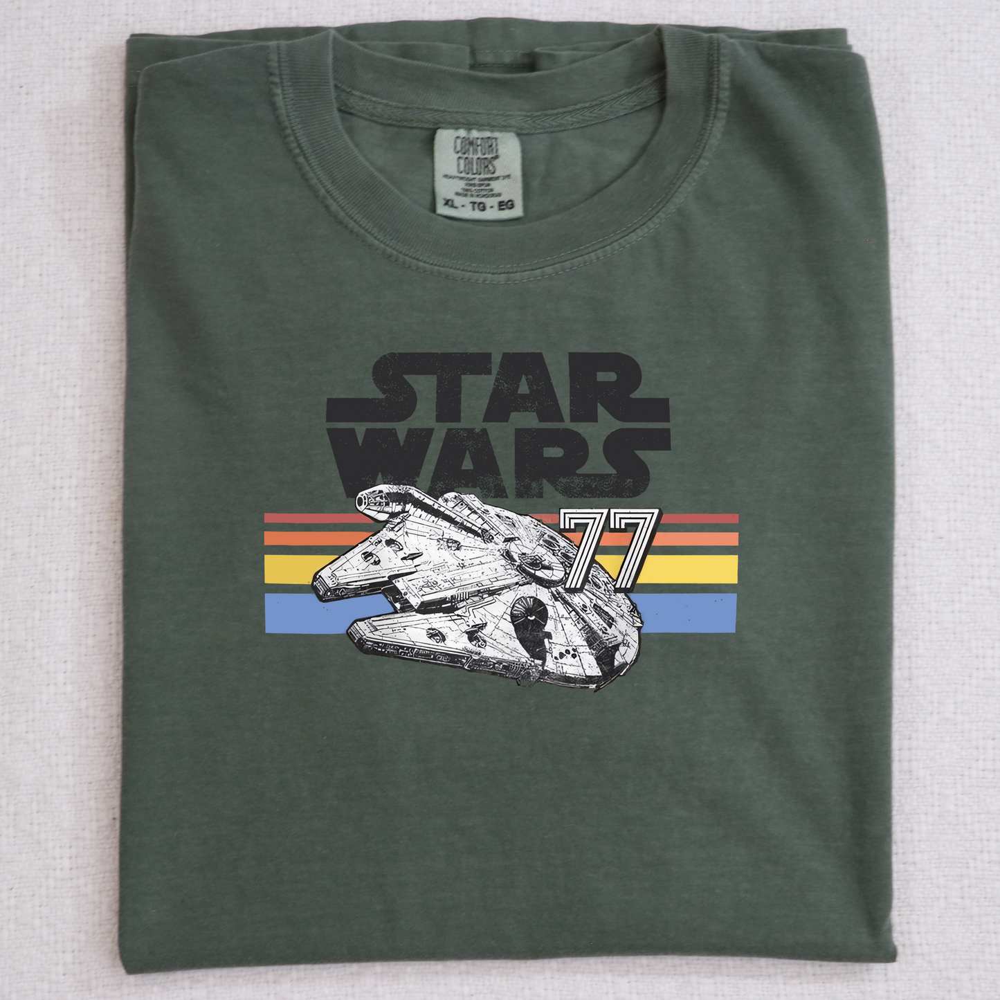 star war 77 grunge  DTF Transfer Design