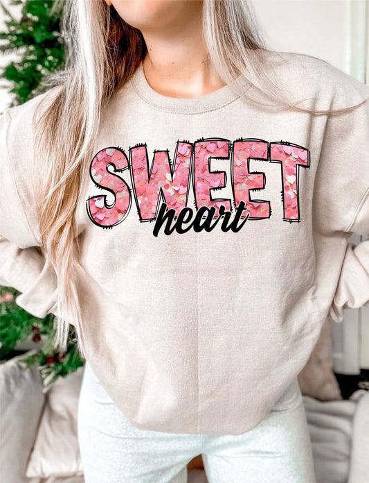 Sweet heart DTF Transfer Design ozan