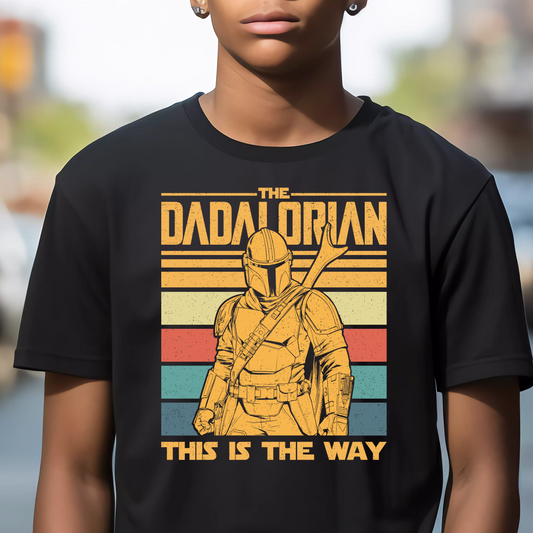 the dadalorian Star Wars DTF Transfer Design