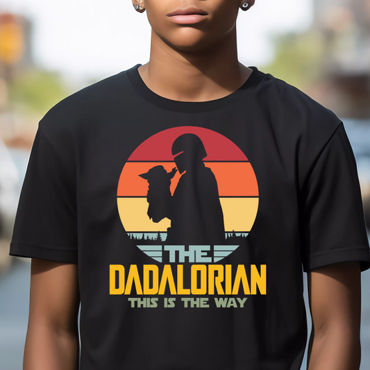 the dadalorian This is the Way Star Wars DTF Transfer Design