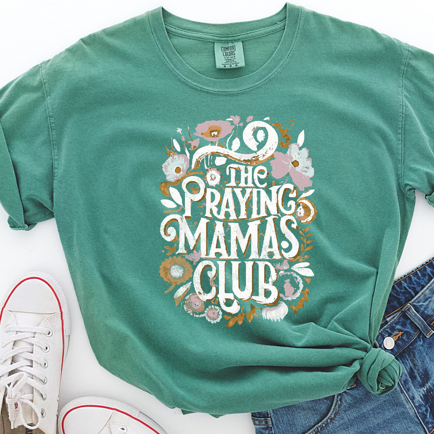 The praying mamas club DTF Transfer Design