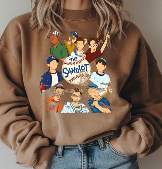 The Sandlot DTF Transfer Design