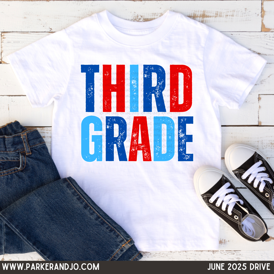 Boy Grade Level DTF Transfer Design