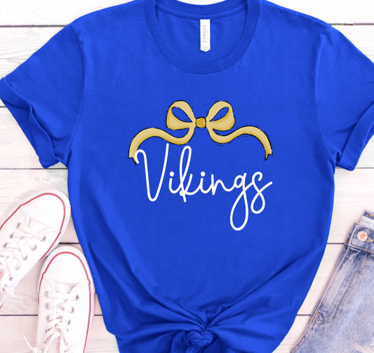 Vikings bow DTF Transfer Design