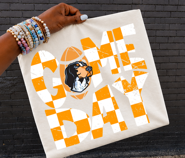 Vol Tennesse Game day DTF Transfer Design
