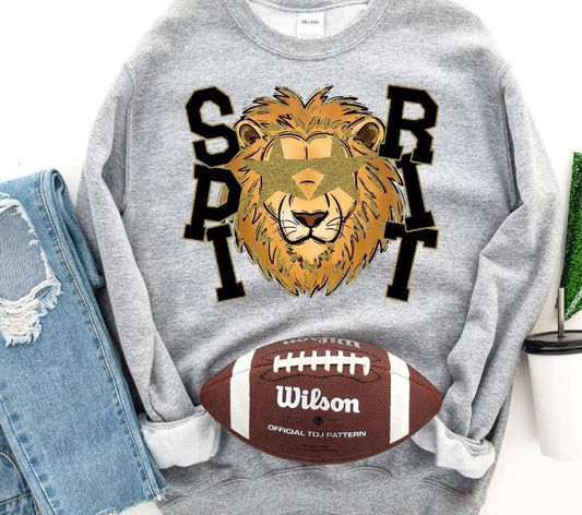 Starry Eyed Lion Spirit DTF Transfer Bev