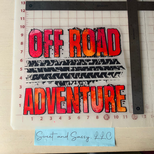 Off Road Adventure DTF Transfer Design