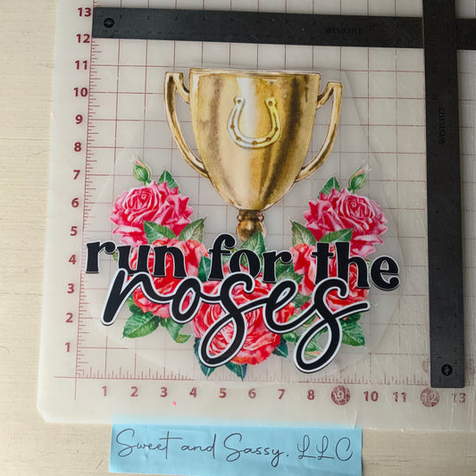 Run for the Roses DTF Transfer Design