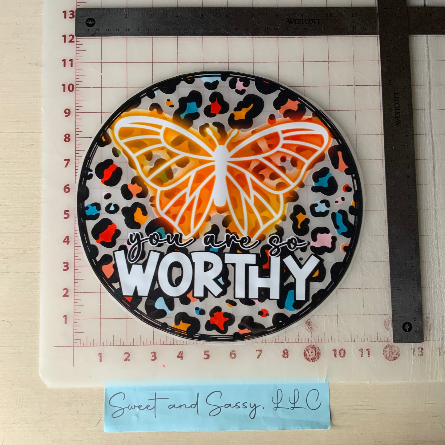 "You are so Worthy" DTF Transfer Design
