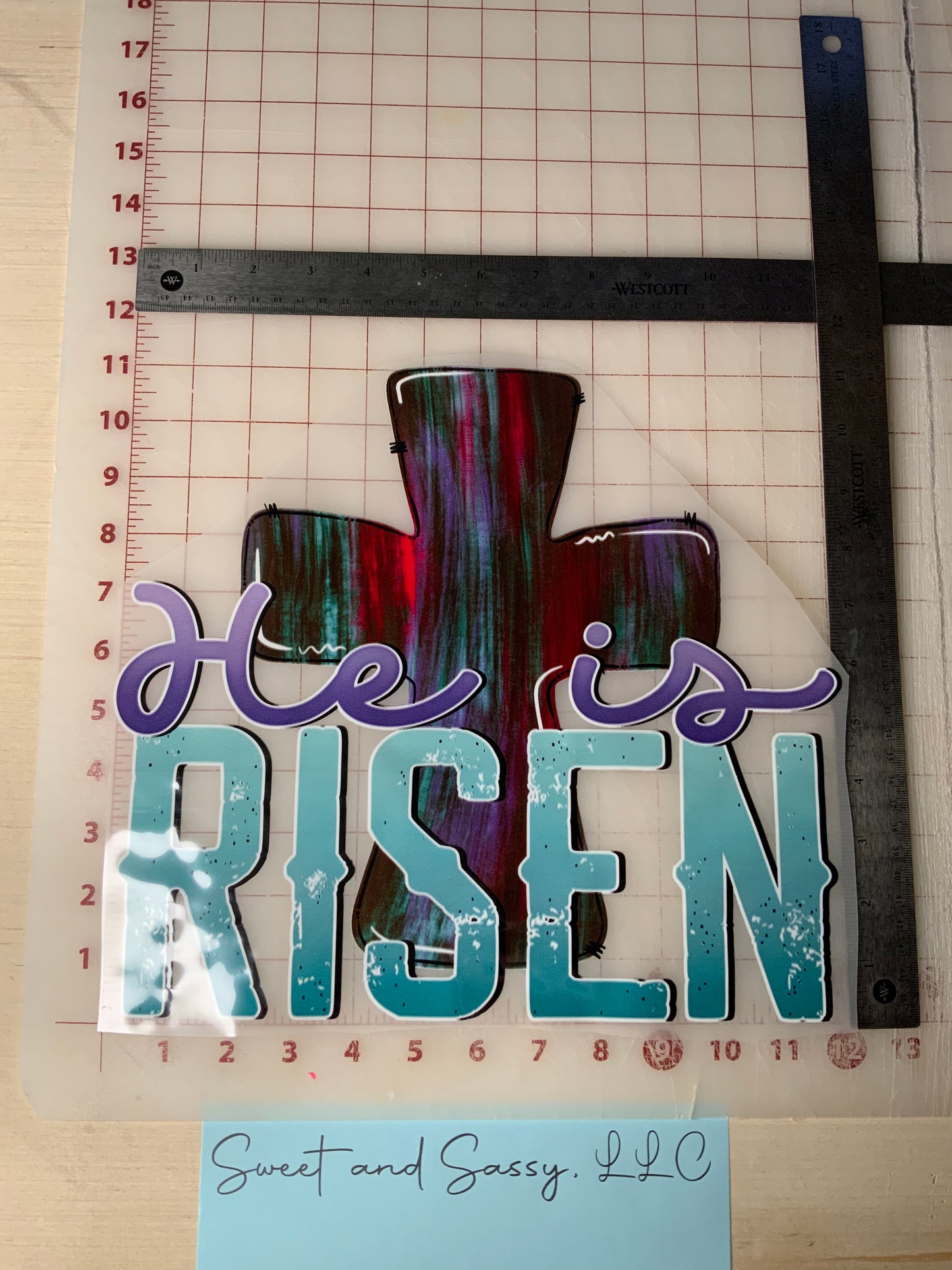 He is Risen #3 DTF Transfer Design