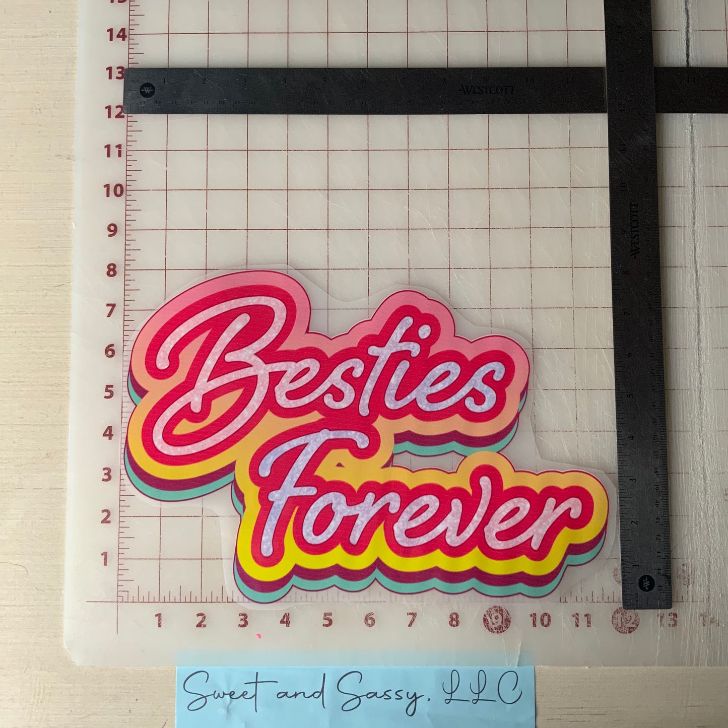 Besties Forever DTF Transfer Design