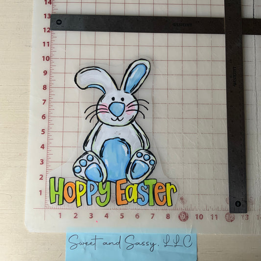 HOPPY EASTER DTF Transfer Design