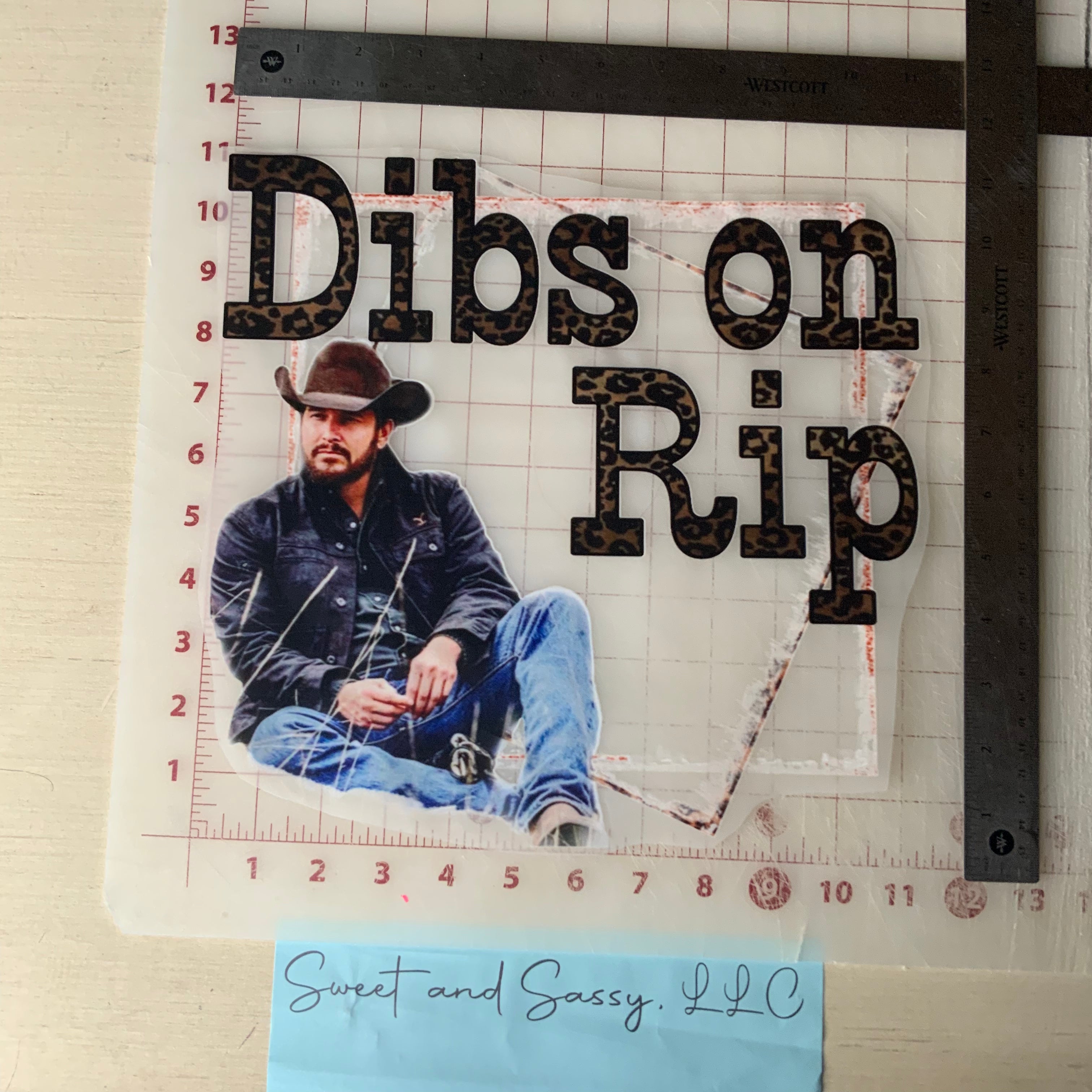 Designing A Rip Picture Dibs on Rip DTF Transfer Design – Sweet and Sassy Store
